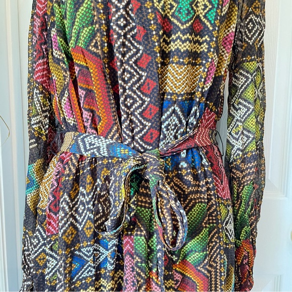 Farm Rio Dress Rauti Midi Dress in Small Multicolor - Picture 10 of 16